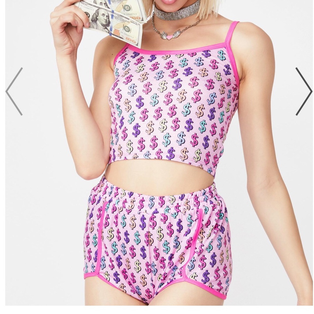 Pink two piece set